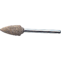 1/8″ × 1 1/2″ Shank-3/8″ × 3/4″ - B52 - Cotton Reinforced Aluminum Oxide Mounted Point - All Tool & Supply