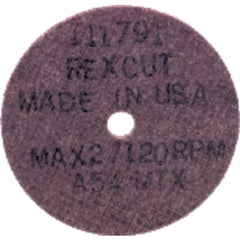 4″ × 1/16″ × 3/8″ - A80MTX - Aluminum Oxide Non-Reinforced Cut-Off Wheel - All Tool & Supply