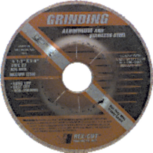 4 1/2″ × 1/4″ × 7/8″ - Aluminum Oxide A24MTX - Depressed Center Wheel - All Tool & Supply