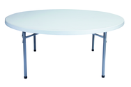 71" Round Blow Molded Folding Table - All Tool & Supply