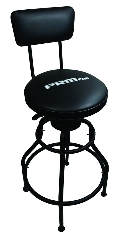 Adjustable Shop Stool with Back Support - All Tool & Supply