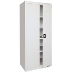 36 x 24 x 78" (Light Gray) - Transport Cabinet with Doors - All Tool & Supply