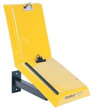 Yellow Wall Mount Data Control Workstand - All Tool & Supply