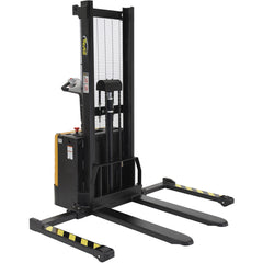 Fixed Fork-Lift Stacker 62″ Raised Ht - Exact Industrial Supply