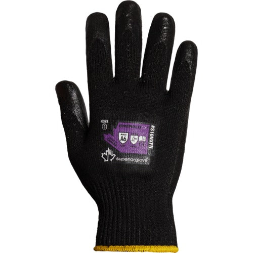 Touchscreen compatible, puncture resistant gloves with a strong grip