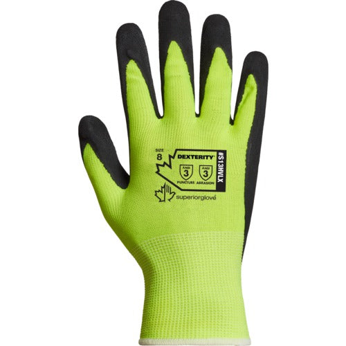 Hi-Viz versatile gloves with a strong wet/dry grip