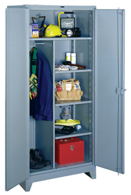 36 x 24 x 78'' (Dove Gray or Putty) - Full Height Storage Cabinet - All Tool & Supply