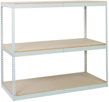 60 x 24" (4 Shelves) - Double-Rivet Flanged Beam Shelving Section - All Tool & Supply