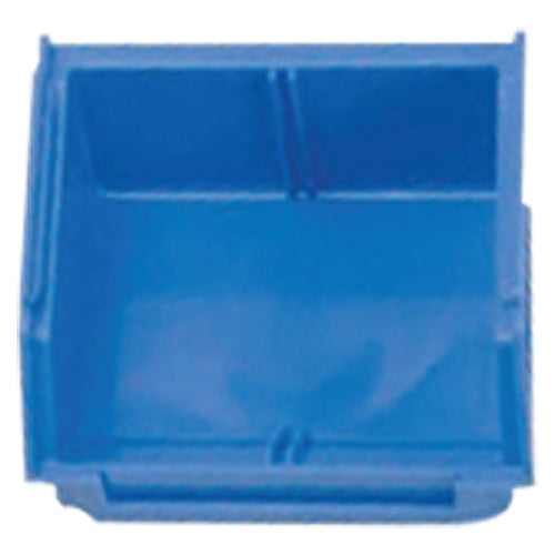 4 1/8″ × 4 1/8″D" × 3″ - Blue Plastic Bin - All Tool & Supply