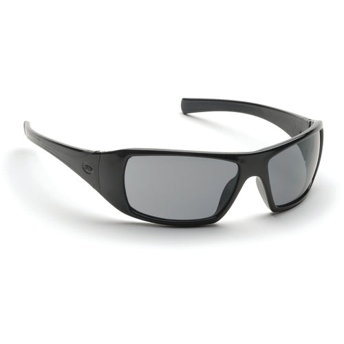 Safety Glasses - Black Frame, Gray Lens - All Tool & Supply