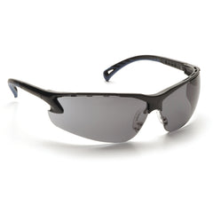 Safety Glasses - Black Frame, Gray Lens with Anti-Fog - All Tool & Supply