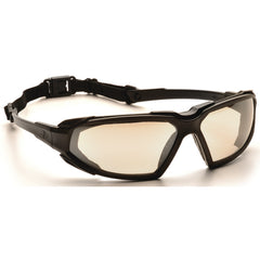 Safety Glasses - Black Frame, I/O Mirror Fog Free Lens - All Tool & Supply