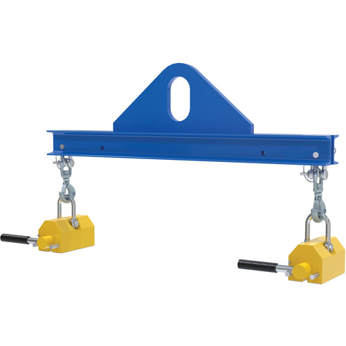 ‎Spreader Beam Magnetic 1000lb Cap - 3Ft Wide - Exact Industrial Supply