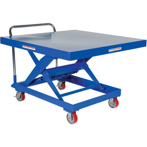 Steel Auto-Hite Cart W/ 1000 lb 48 × 48 - Exact Industrial Supply