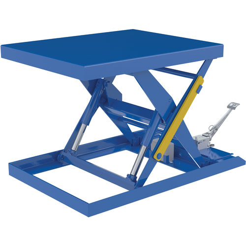 Scissor Lift Table 32 × 40 2000 Foot Pump - Exact Industrial Supply