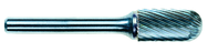 6mm EdgeHog Cylindrical Radius End Carbide Bur SC-1L6M-F Fine 152mm Shk Lgth - All Tool & Supply