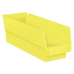 4 1/8″ × 23 5/8″ × 4″ - Yellow Economy Shelf Bin - All Tool & Supply