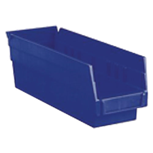 4 1/8″ × 17 7/8″ × 4″ - Blue Economy Shelf Bin - All Tool & Supply