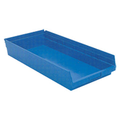 11 1/8″ × 23 5/8″ × 4″ - Blue Economy Shelf Bin - All Tool & Supply