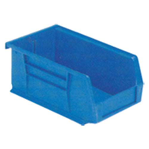 4 1/8″ × 7 3/8″ × 3″ - Blue Hanging or Stackable Bin - All Tool & Supply