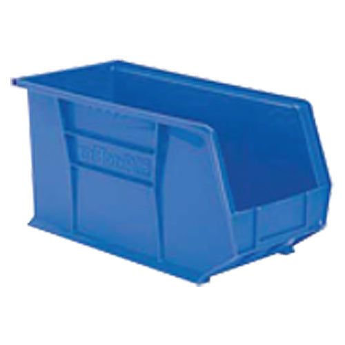 8 1/4″ × 18″ × 9″ - Blue Hanging or Stackable Bin - All Tool & Supply