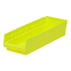 6 5/8″ × 17 7/8″ × 4″ - Yellow Economy Shelf Bin - All Tool & Supply