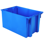 29-1/2 x 19-1/2 x 15'' - Blue Nest-Stack-Tote Box - All Tool & Supply