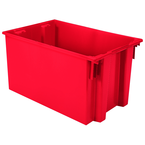 29-1/2 x 19-1/2 x 15'' - Red Nest-Stack-Tote Box - All Tool & Supply