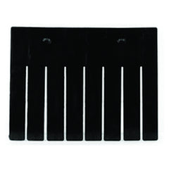 6-Pack - Black - Short Bin Dividers for use with Akro-Grid Container 33-168 - All Tool & Supply