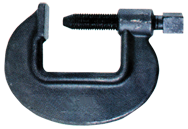 Heavy Duty Forged Deep Throat C-Clamp - 2'' Throat Depth, 3-5/16'' Max. Opening - All Tool & Supply