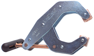 T-Handle Clamp With Cushion Handles - 1-1/4'' Throat Depth, 3'' Max. Opening - All Tool & Supply