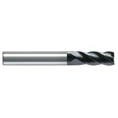 10mm Dia. - 72mm OAL - AlCrN - Solid Carbide - High Spiral End Mill - 4 FL - All Tool & Supply