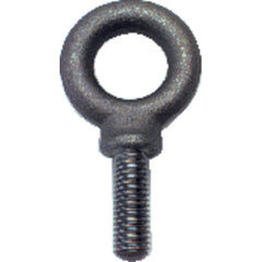 Shoulder Plain Eye Bolt, 9/16″-12 Thread Size, 1 9/32″ Eye Diameter - All Tool & Supply