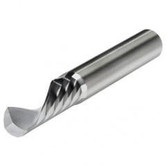 1/4" Dia. - 2-1/2" OAL - CBD - Router-Single Flute Plastic LH Spiral; RH Cut - All Tool & Supply