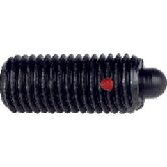 End Force Spring Plunger - 5.5 lbs Initial End Force, 14.5 lbs Final End Force (3/8″–16 Thread) - All Tool & Supply