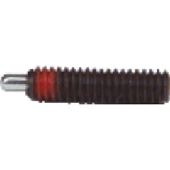 End Force Spring Plunger - 4 lbs Initial End Force, 16 lbs Final End Force (3/4″–10 Thread) - All Tool & Supply