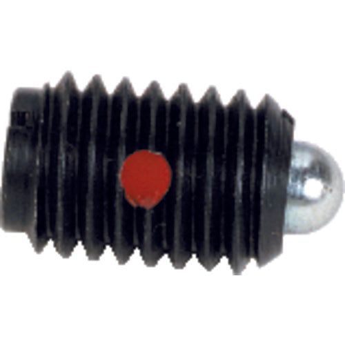 End Force Spring Plunger-Short - 0.50 lbs Initial End Force, 1.5 lbs Final End Force (8–32 Thread) - All Tool & Supply