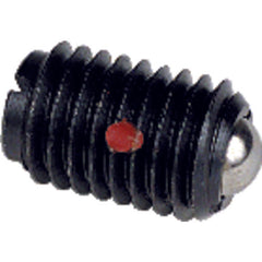 Ball Plunger - 6 lbs Initial End Force, 30 lbs Final End Force (1/2–13 Thread) - All Tool & Supply