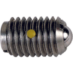 Ball Plunger - 0.50 lbs Initial End Force, 1 lbs Final End Force (6–40 Thread) - All Tool & Supply