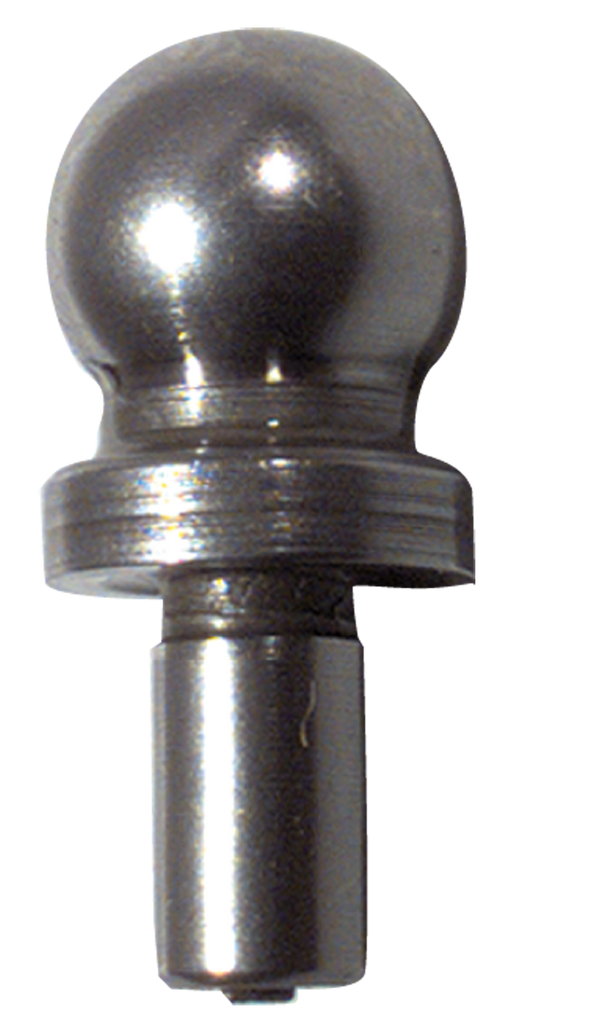 #10604 - 1/2'' Ball Diameter - .2497'' Shank Diameter - Short Shank Inspection Tooling Ball - All Tool & Supply