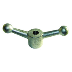 Cast Iron Ball Handles - 0.624″ Reamed Hole, 6″ Width, 2 1/2″ Overall Height, 1 5/8″ Hub Height - All Tool & Supply