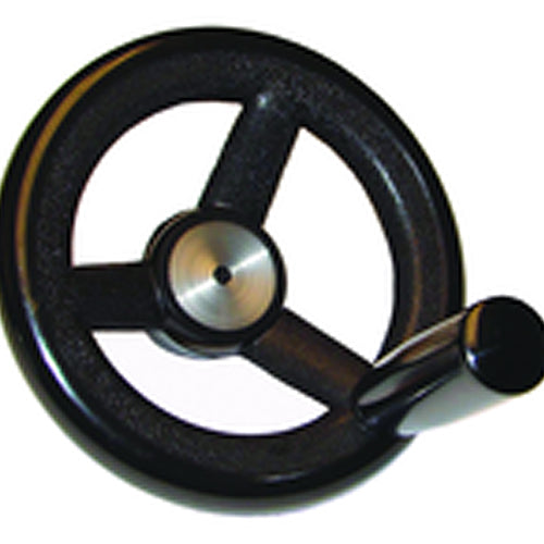 Nylon Hand Wheels - 4.92″ Wheel Diameter, 1.18″ Hub Diameter - All Tool & Supply