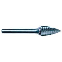 3mm EdgeHog Tree Shape Pointed End Miniature Carbide Bur SG-42M Standard - All Tool & Supply