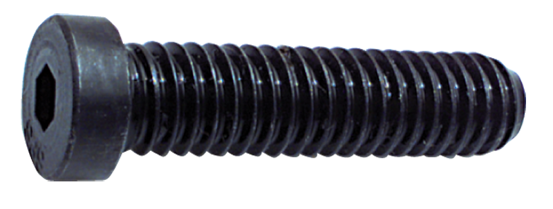 8-32 x 3/8 - Black Finish Heat Treated Alloy Steel - Cap Screws - Low Head Socket - All Tool & Supply