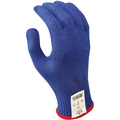 Cut resistant 10-gauge seamless cut-resistant engineered composite yarn enhanced wet grip ambidextrous blue ANSI CUT LEVEL 4/small - All Tool & Supply