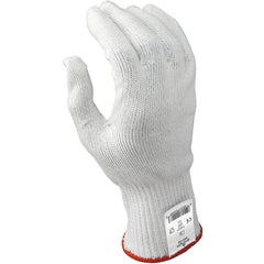 Cut resistant 10-gauge seamless knit HPPE w/Stainless Steel white ambidextrous ANSI CUT LEVEL 4/XXL - All Tool & Supply