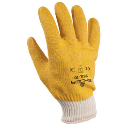 General purpose PVC fully coated yellow seam-free knit wrist/medium - All Tool & Supply