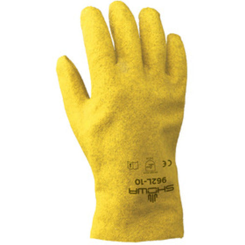 General purpose PVC fully coated yellow jersey liner slip-on/large - All Tool & Supply