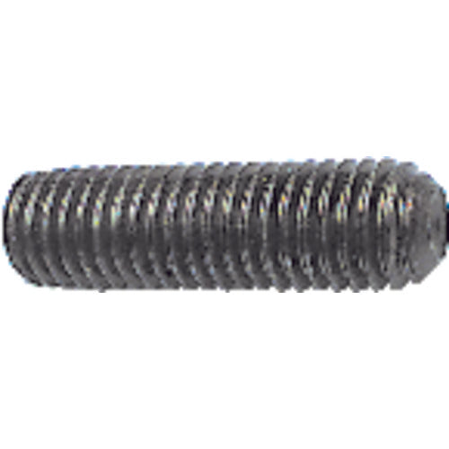 M5-0.80 × 6 mm - Black Finish Heat Treated Alloy Steel - Socket Set Screws - Cup Point - All Tool & Supply