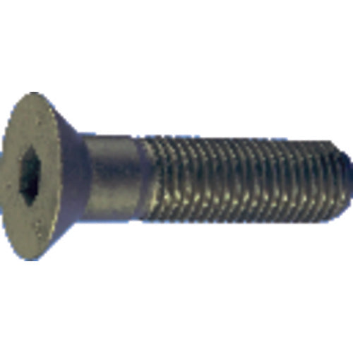 1/4″-28 × 5/8″ - Black Finish Heat Treated Alloy Steel - Cap Screws - Flat Head - All Tool & Supply